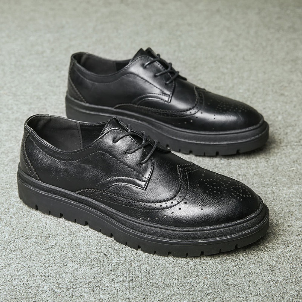 Men's Autumn Trendy Casual Shoes Add Velvet Low-Top Sneaker